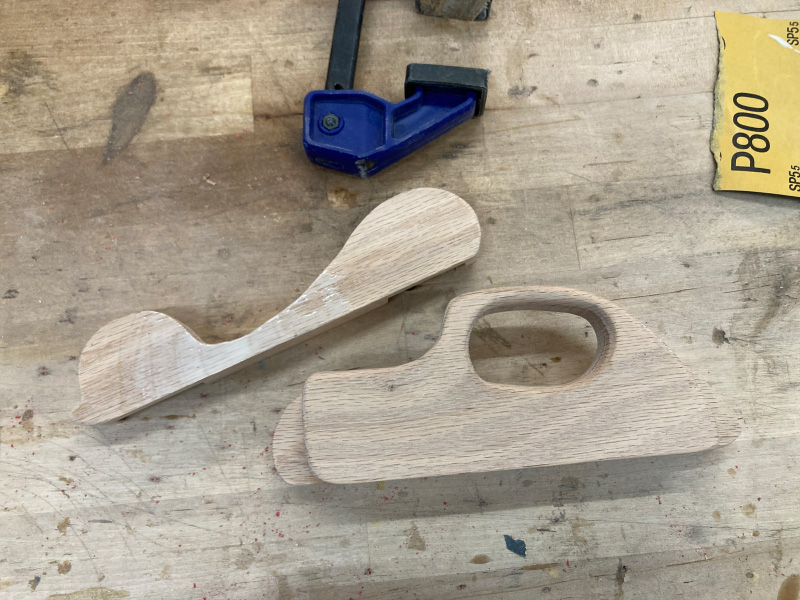 Photo of glue-up in progress